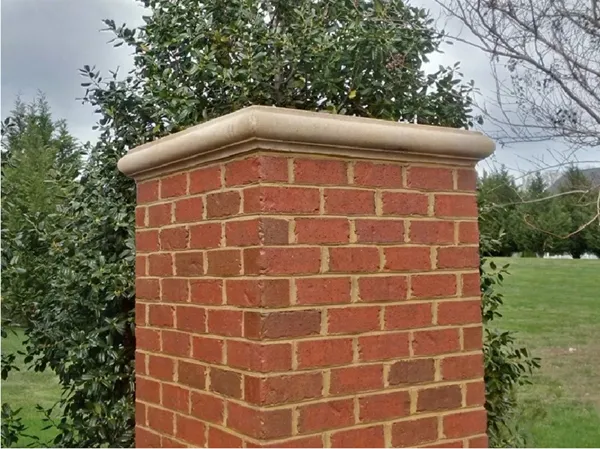 WSP_brick-cast stone cap_after